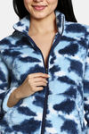 Zivame Soft Snuggles Fur Fabric Loungewear Set - Medieval Blue — thumbnail 6
